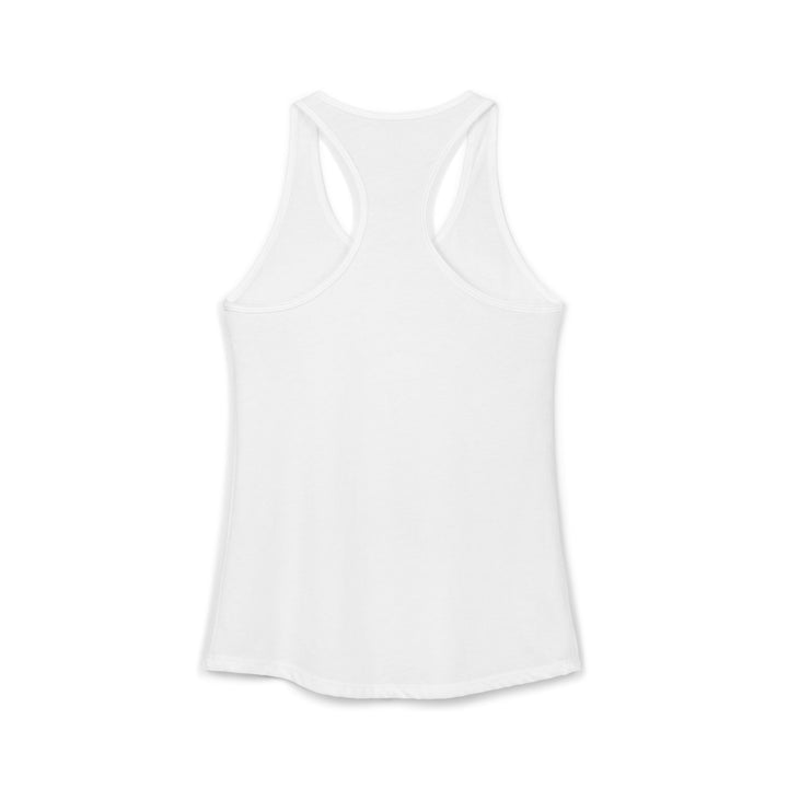 White tank top on a white background